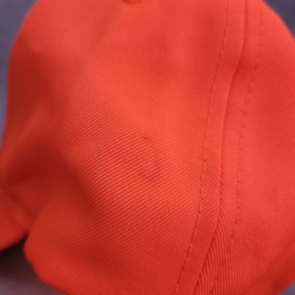 Field & Stream 1871 Men's Adjustable Orange Hunting Cap Outdoors Subtle Logo - Picture 4 of 8